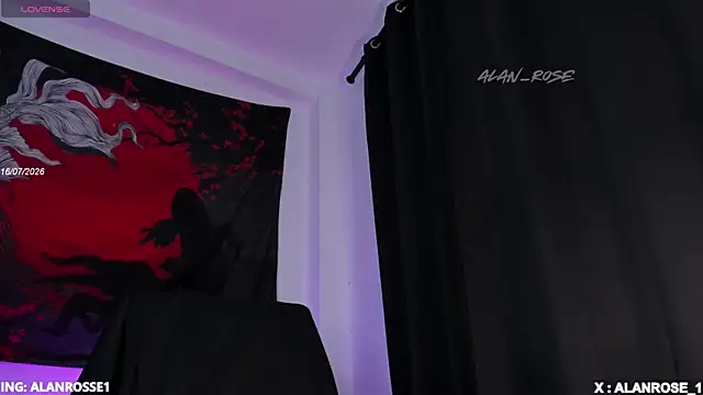 AlanRose01 online show from July 16, 2:03 pm