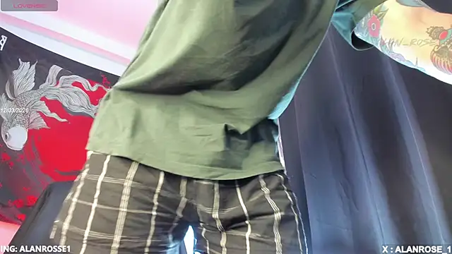 AlanRose01 online show from April 12, 12:41 pm