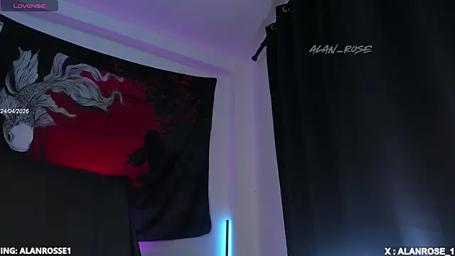 AlanRose01 online show from April 24, 10:39 am