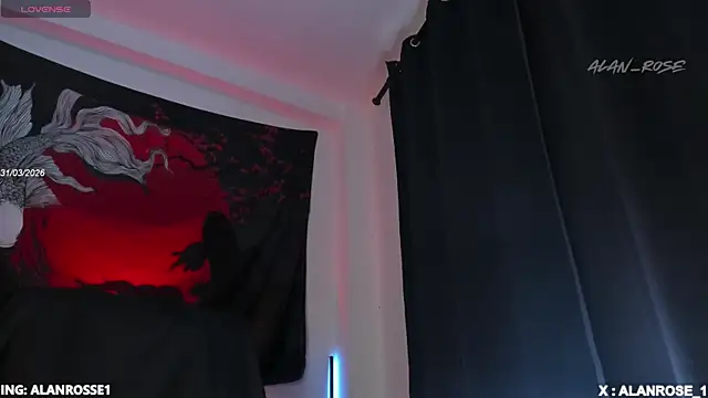 AlanRose01 online show from March 31, 5:37 pm