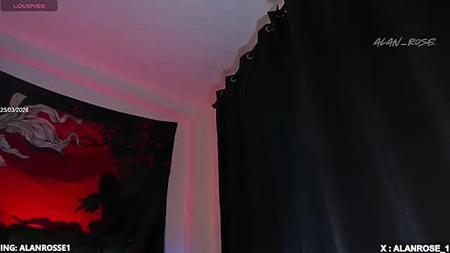 AlanRose01 online show from March 25, 10:36 am