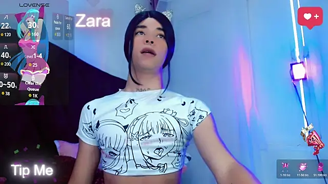 Snapshot of zara-gill chatting on October 19, 2:20 pm zara-gill online show from October 19, 2:20 pm