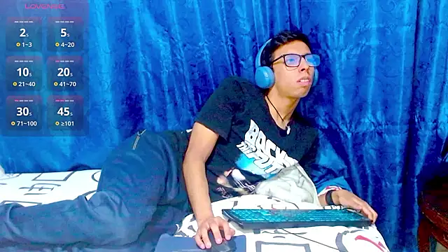 Snapshot of DavTwink3100 chatting on February 3, 2:00 am DavTwink3100 online show from February 3, 2:00 am