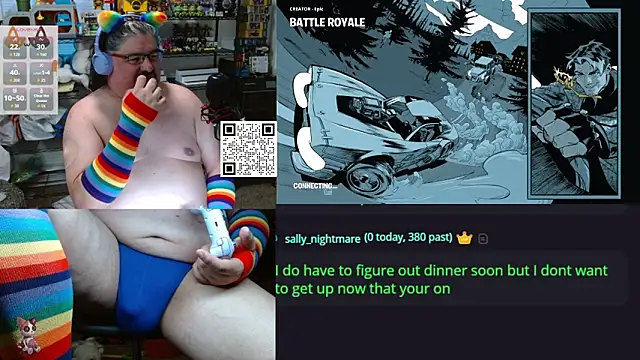 Snapshot of geekycastillo chatting on June 7, 3:45 am geekycastillo online show from June 7, 3:45 am