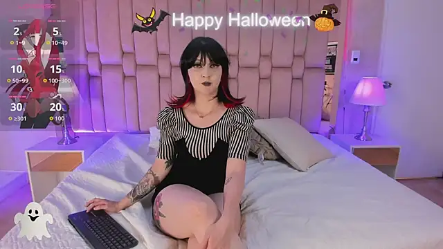 Snapshot of Scarletgod chatting on October 31, 1:19 pm Scarletgod online show from October 31, 1:19 pm