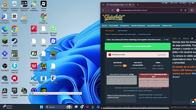 Snapshot of Layla_Latina chatting on November 11, 8:47 pm Layla Latina online show from November 11, 8:47 pm