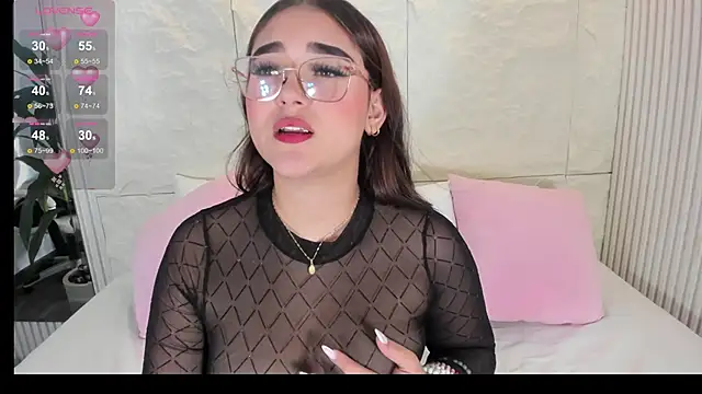 Snapshot of Anasha21 chatting on February 14, 4:34 am Anasha21 online show from February 14, 4:34 am