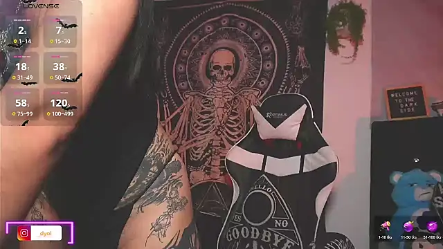 Snapshot of Dalia_Vorhees chatting on November 28, 1:17 am Dalia Vorhees online show from November 28, 1:17 am