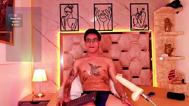 Andrew Haalls online show from April 23, 8:54 pm