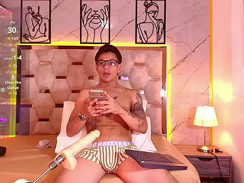 Andrew Haalls online show from April 8, 8:54 pm