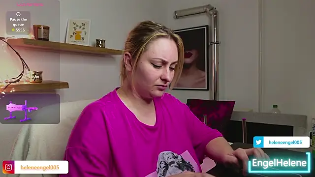 EngelHelene online show from March 21, 4:33 pm