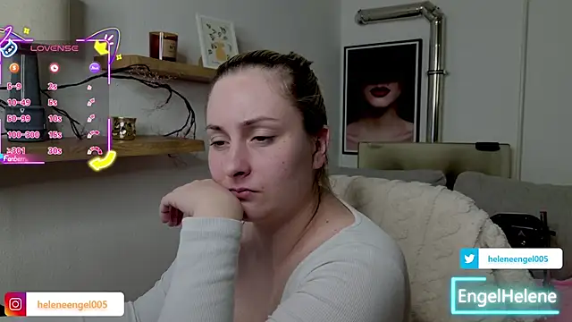 EngelHelene online show from April 8, 7:59 pm