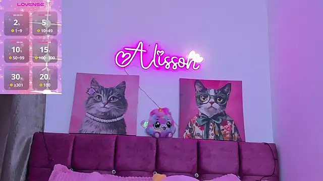 Snapshot of alissonsweet18 chatting on June 4, 1:27 pm alissonsweet18 online show from June 4, 1:27 pm