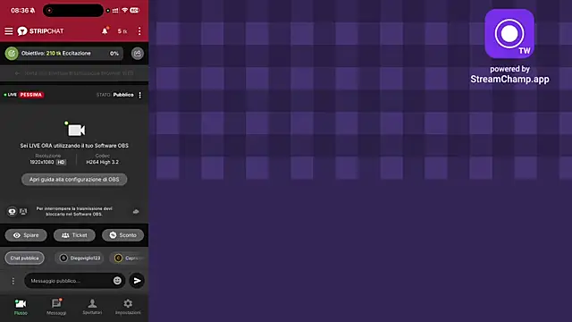 Snapshot of leggenda_ chatting on July 21, 6:37 am leggenda online show from July 21, 6:37 am