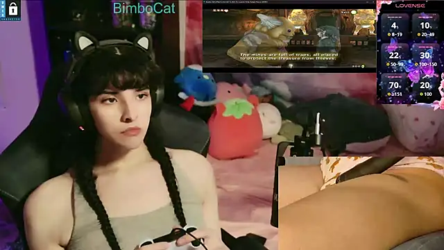 Snapshot of BimboCat chatting on November 23, 5:06 am BimboCat online show from November 23, 5:06 am