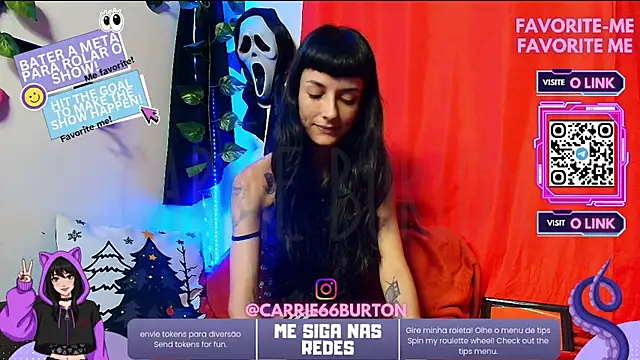 Snapshot of CarrieBurton chatting on December 14, 3:17 pm CarrieBurton online show from December 14, 3:17 pm