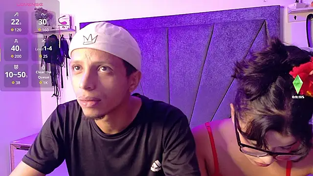 DamianandEva online show from March 21, 1:04 pm