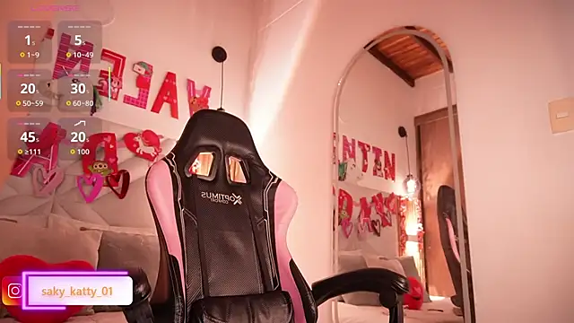 Kat Saky online show from February 14, 12:00 am