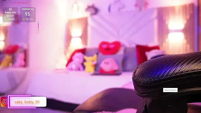 Kat Saky online show from February 19, 11:34 pm