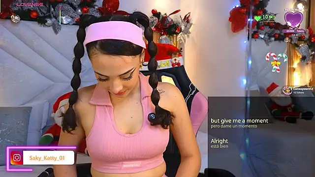 Kat Saky online show from December 1, 12:33 am