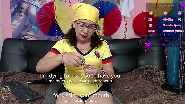 Snapshot of ESTEFANIA_344 chatting on July 3, 2:34 pm ESTEFANIA 344 online show from July 3, 2:34 pm