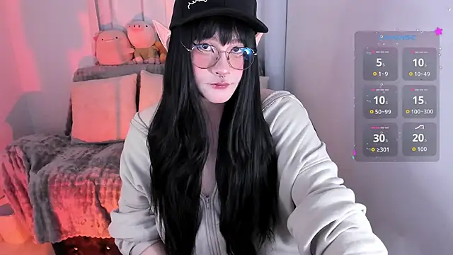 Snapshot of Omorimori chatting on February 20, 2:08 pm Omorimori online show from February 20, 2:08 pm