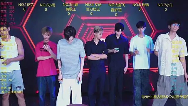 Snapshot of AAA-winner chatting on July 12, 2:45 am AAA-winner online show from July 12, 2:45 am