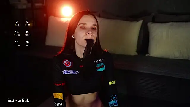 Snapshot of Arlitik chatting on February 24, 3:07 am Arlitik online show from February 24, 3:07 am