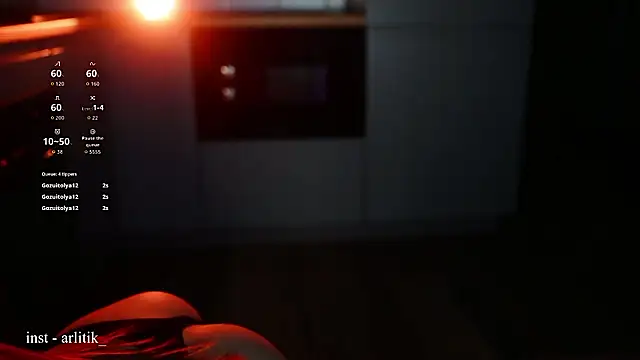 Snapshot of Arlitik chatting on February 25, 3:07 am Arlitik online show from February 25, 3:07 am