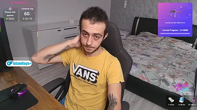 adamrayn online show from November 21, 9:30 am