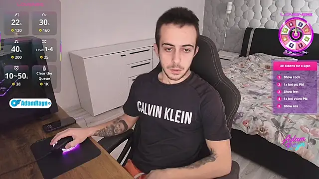 adamrayn online show from November 23, 9:41 am