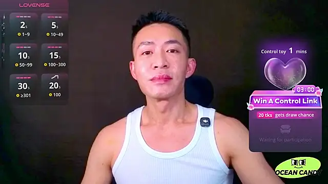 Snapshot of OceanCandy chatting on May 14, 5:54 pm OceanCandy online show from May 14, 5:54 pm