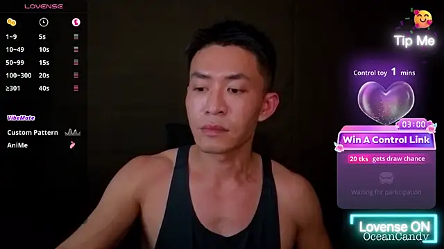 Snapshot of OceanCandy chatting on February 8, 3:10 pm OceanCandy online show from February 8, 3:10 pm