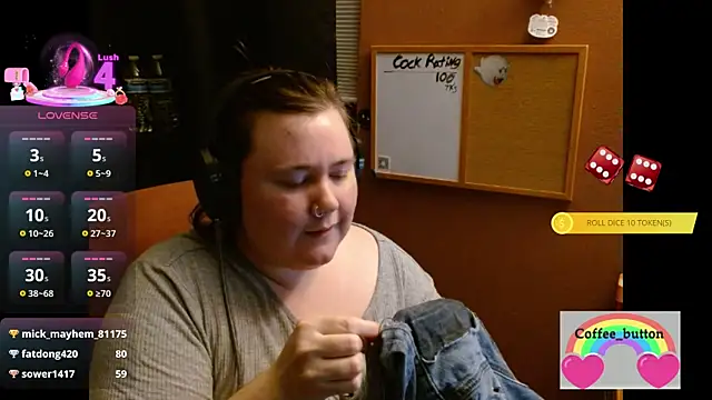 Coffee Button online show from January 10, 5:14 am