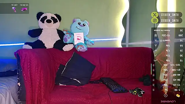 stebeen smithh online show from January 13, 9:08 pm