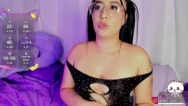 kim santana  online show from March 26, 4:55 am