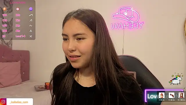 ISABELA TAY online show from April 2, 3:24 am