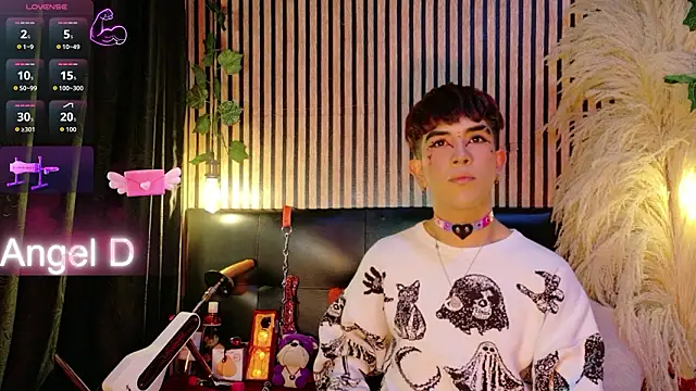 Angeldust19 online show from February 13, 3:50 am