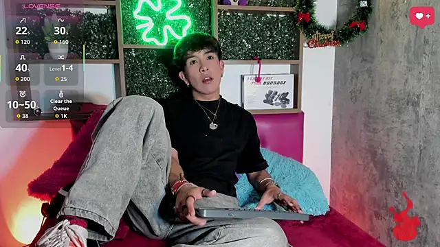 Angeldust19 online show from November 30, 12:33 am