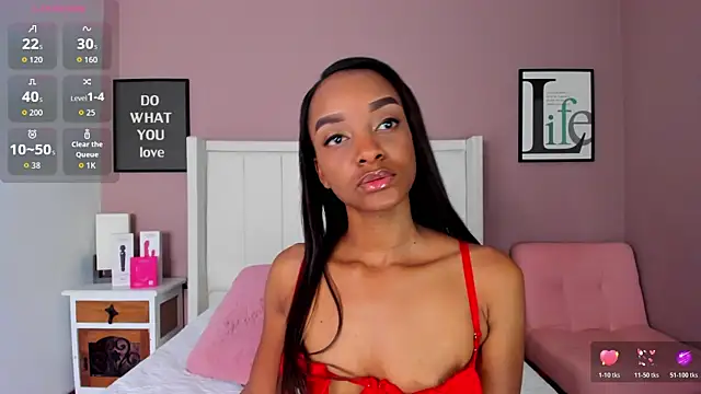 Snapshot of SandyAdaeze chatting on January 7, 1:05 pm SandyAdaeze online show from January 7, 1:05 pm