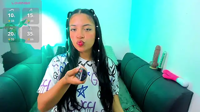 evelisse  online show from January 9, 3:35 am