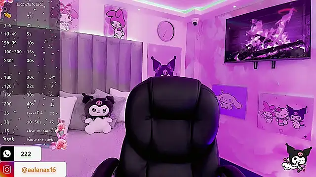 dearAlanaxxx online show from December 19, 9:28 pm