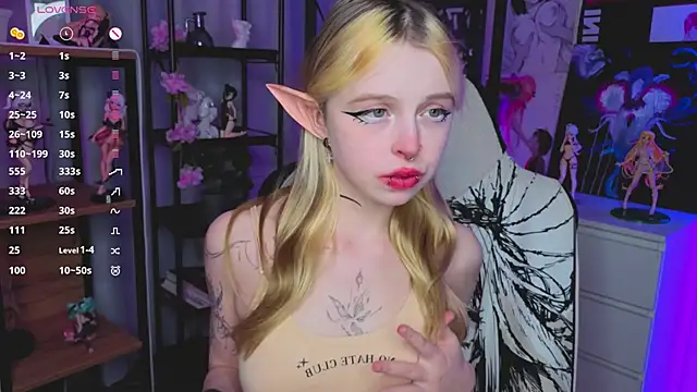 ElvenQueen online show from November 18, 5:49 pm