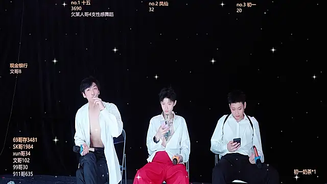 LuckyBoys666 online show from December 3, 1:54 pm