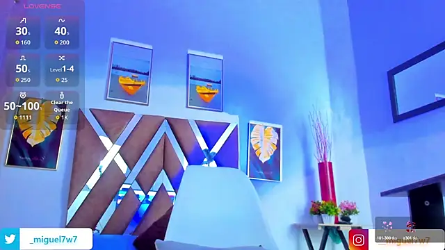   Miguel7w7 online show from November 28, 5:13 pm