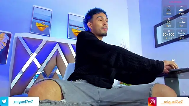   Miguel7w7 online show from December 2, 5:03 pm