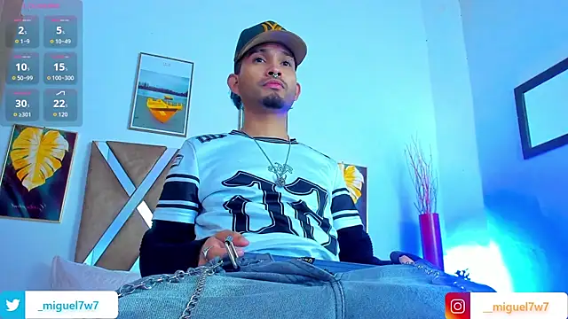   Miguel7w7 online show from December 17, 7:41 pm