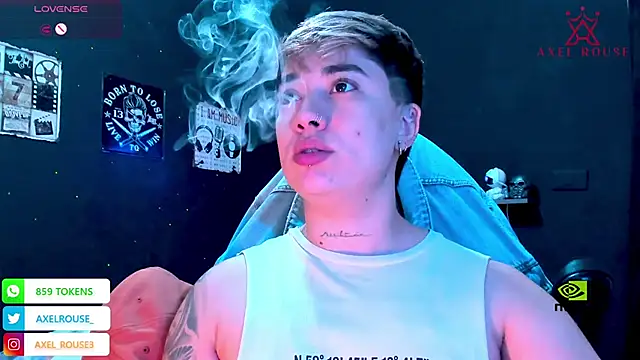 AxelRouse3 online show from January 10, 5:41 pm