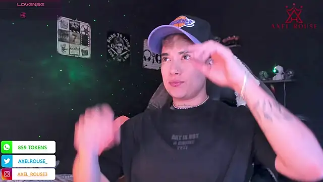 AxelRouse3 online show from November 21, 8:19 pm