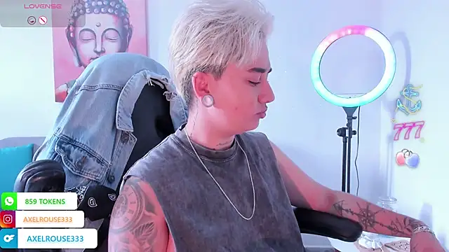 AxelRouse3 online show from April 13, 5:06 pm